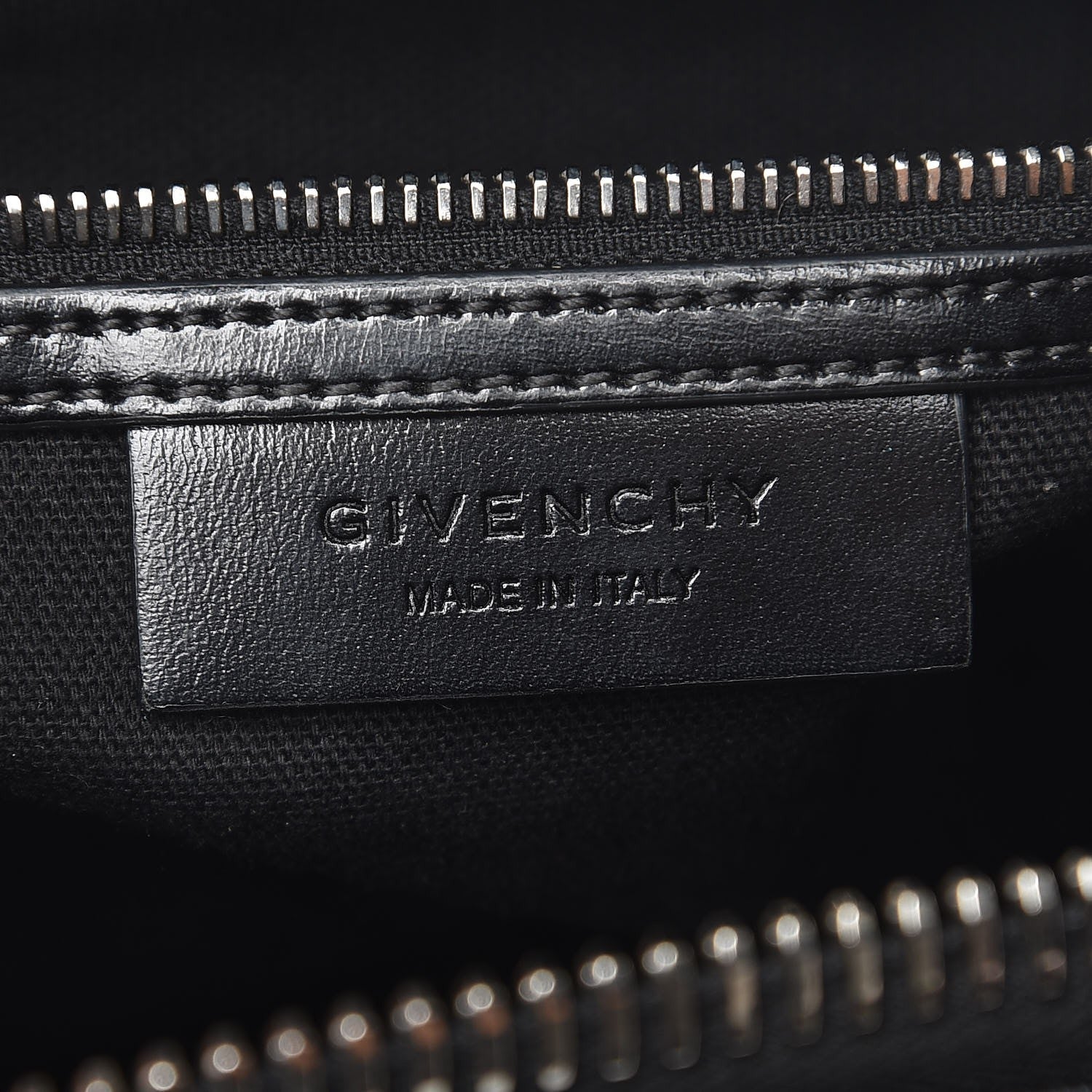 Givenchy Shiny Lord Calfskin Medium Antigona Black 7 of 8