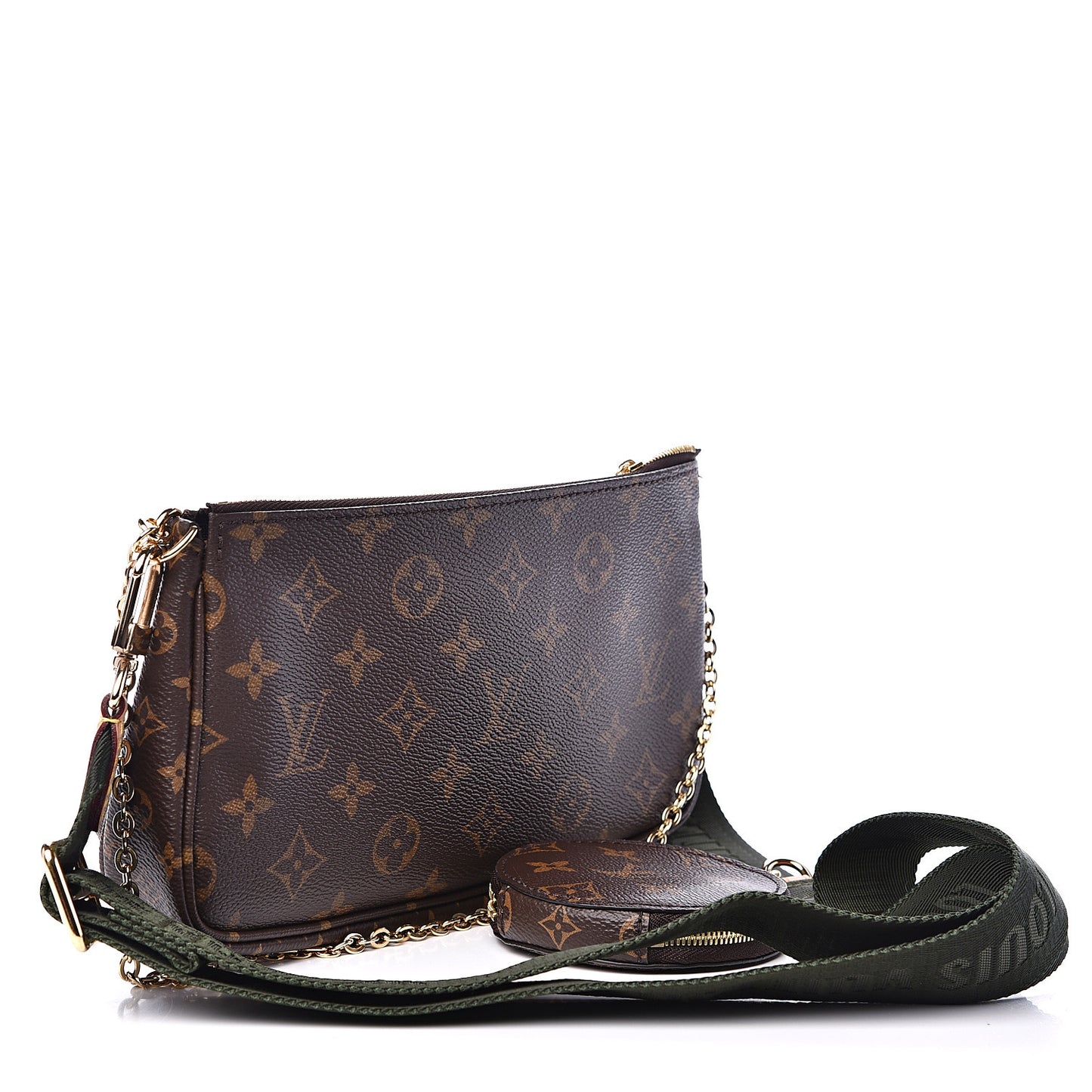 Monogram Multi Pochette Accessories Kaki