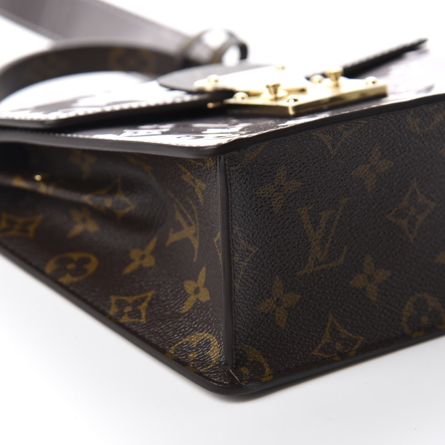 Louis Vuitton Vernis Epi Monogram Spring Street Bitume Metallise 7 of 10