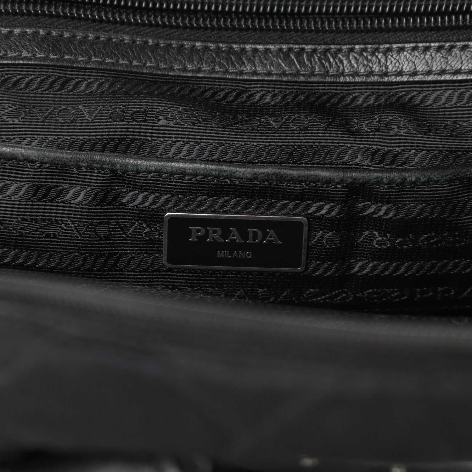 Prada Nylon Tessuto Impuntu Quilted Bowler Black 6 of 19