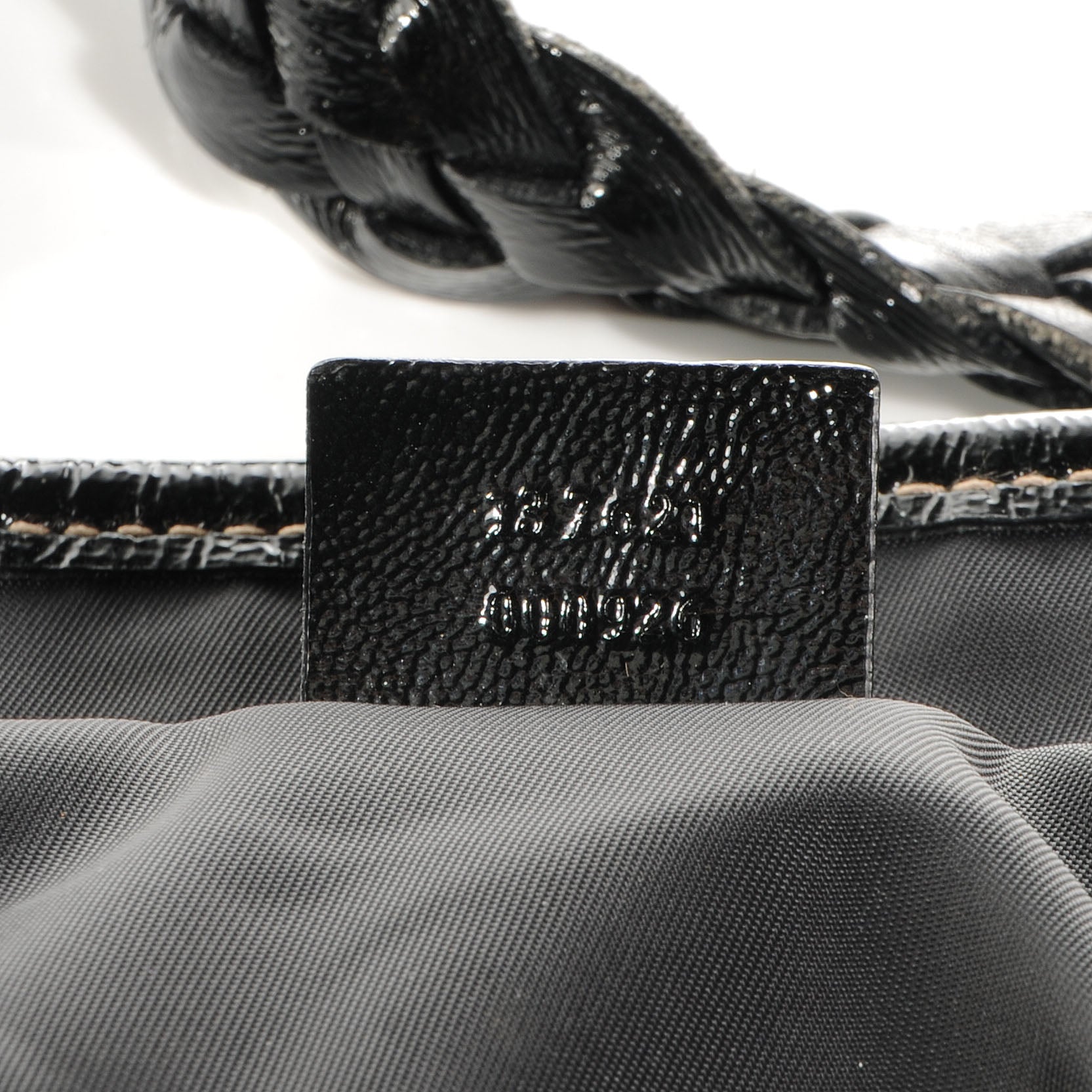 Gucci Patent Leather Medium Pelham Shoulder Bag Black 7 of 7