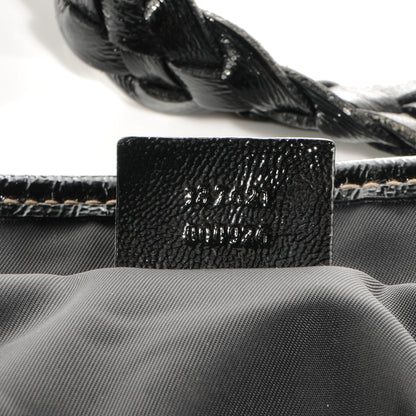 Gucci Patent Leather Medium Pelham Shoulder Bag Black 7 of 7