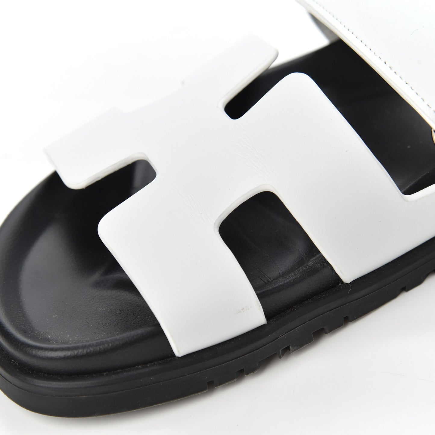 Calfskin Womens Chypre Sandals 38 White