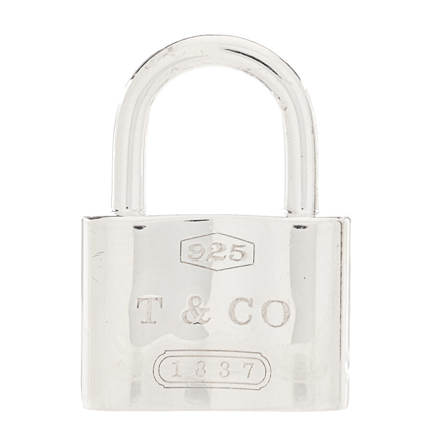 Tiffany Sterling Silver 1837 Lock Charm 1 of 3