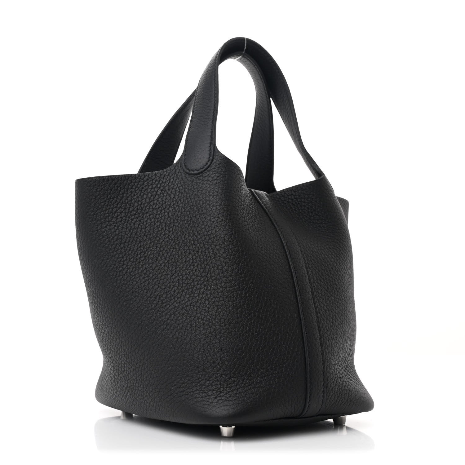 Hermes Taurillon Clemence Picotin Lock 18 PM Black 2 of 10