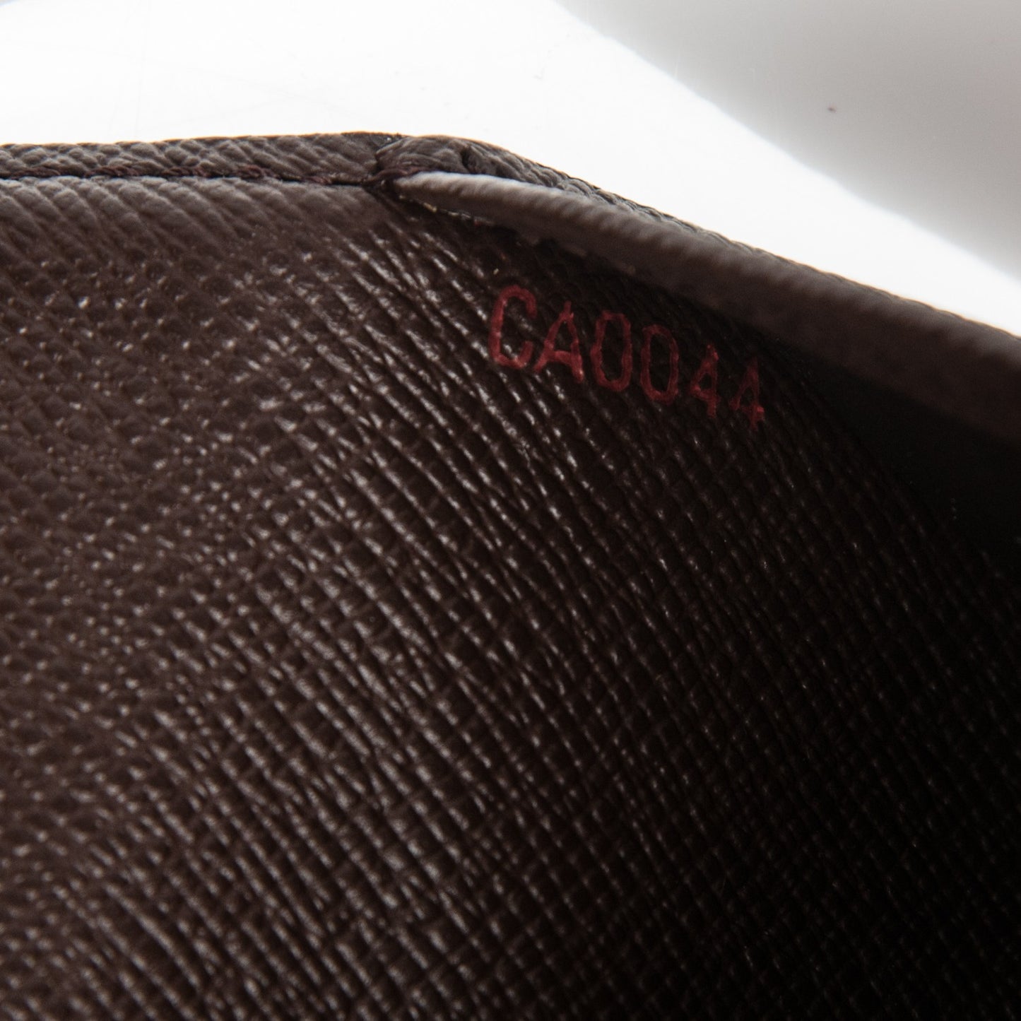 Damier Ebene Small Ring Agenda Cover