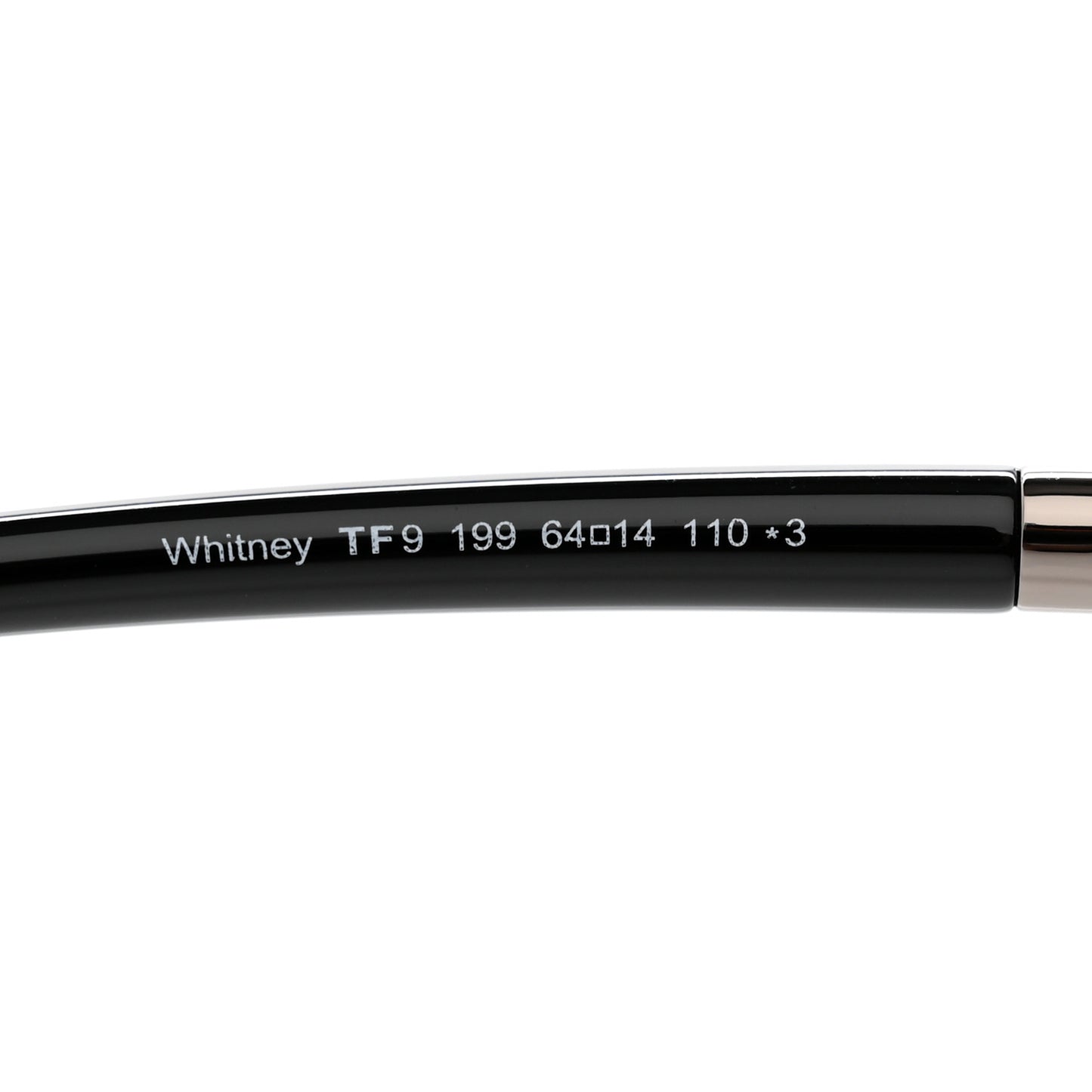 Acetate Whitney Crossover Sunglasses TF9 Black