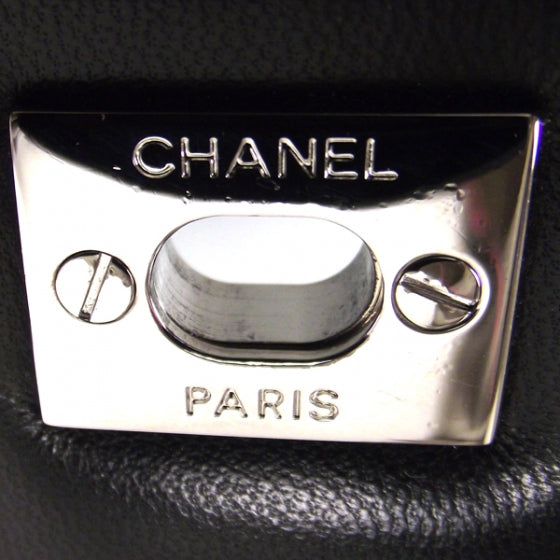 Chanel Lambskin Jumbo Flap Black 11 of 12