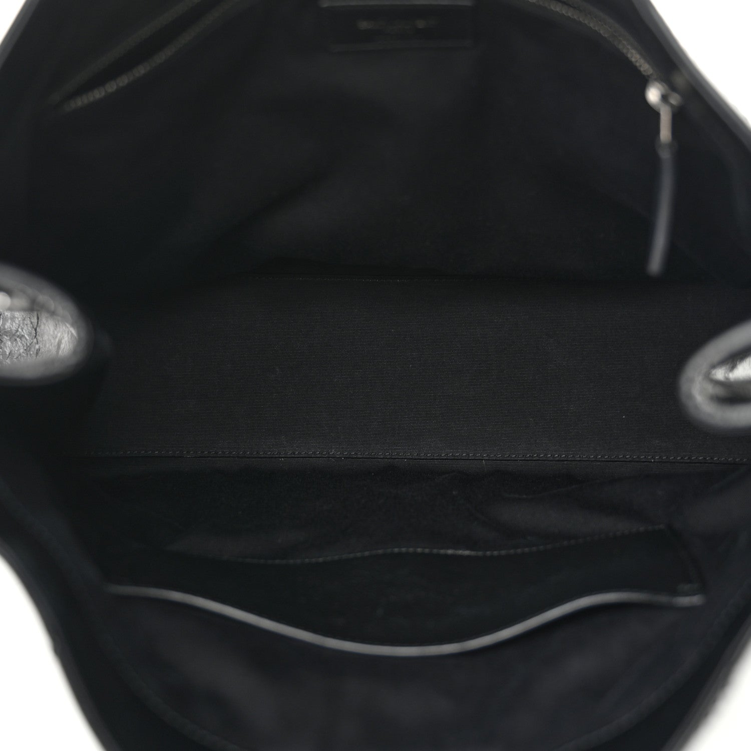 Saint Laurent Crinkled Calfskin Matelasse Monogram Large Niki Shopper Tote Black 5 of 10
