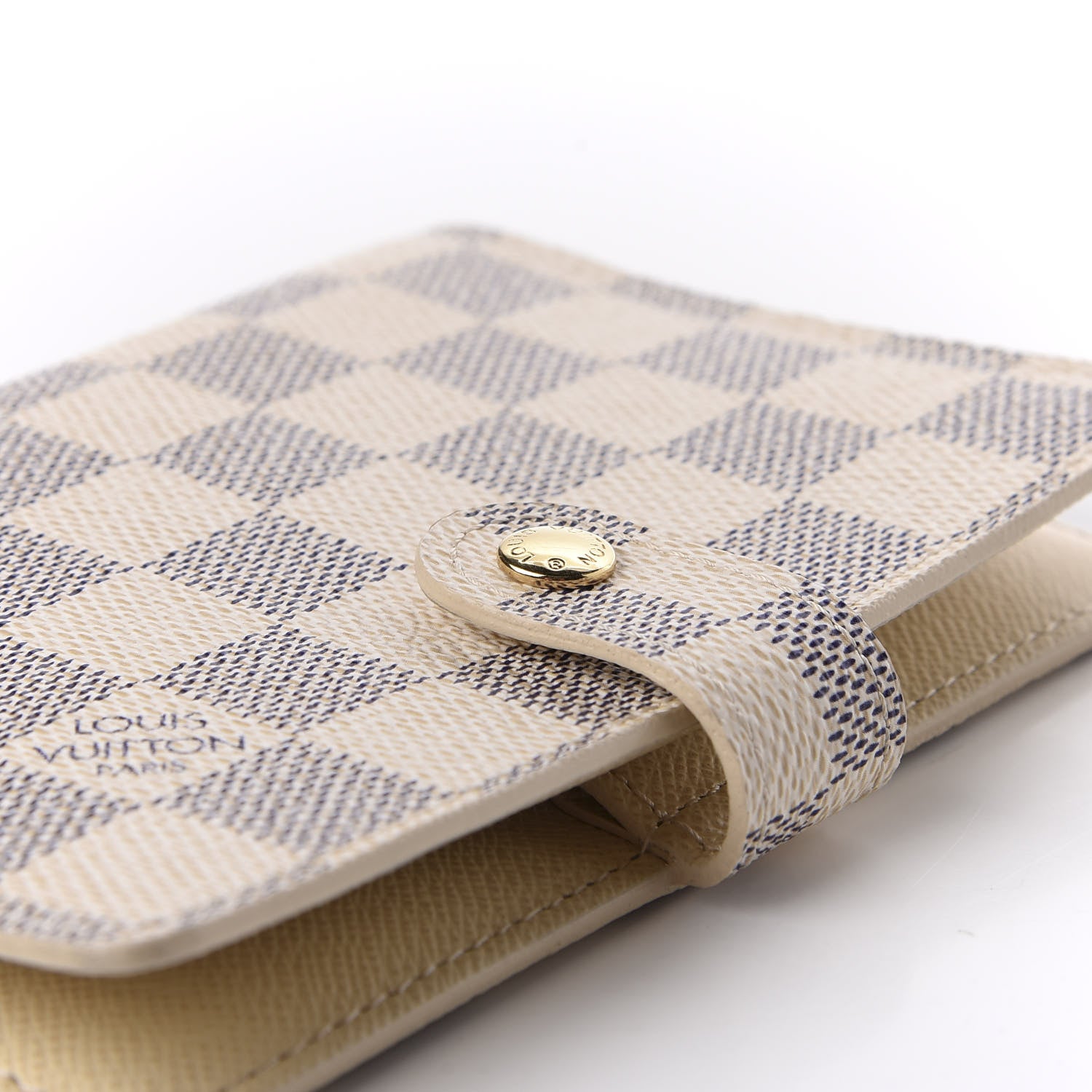 Louis Vuitton Damier Azur Small Ring Agenda Cover 8 of 9