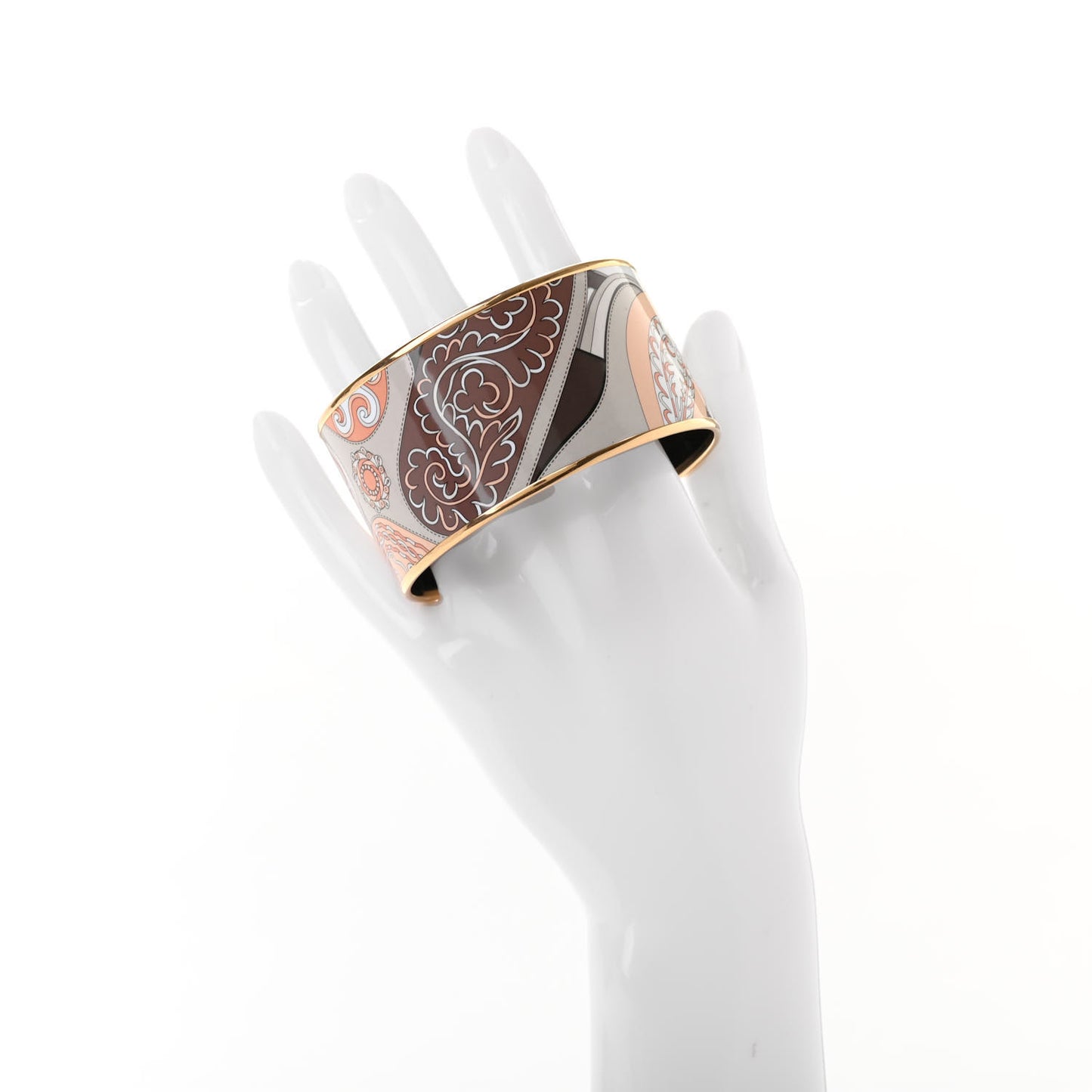 Enamel Printed Extra Wide Bracelet 70