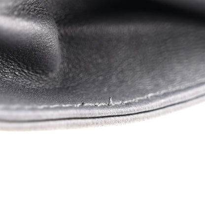Chanel Lambskin Camellia Embossed Medium Wallet Grey 11 of 11