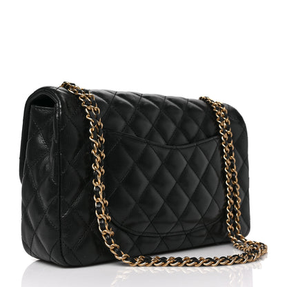 Chanel Calfskin Quilted Rock The Corner Flap Black 3 of 8