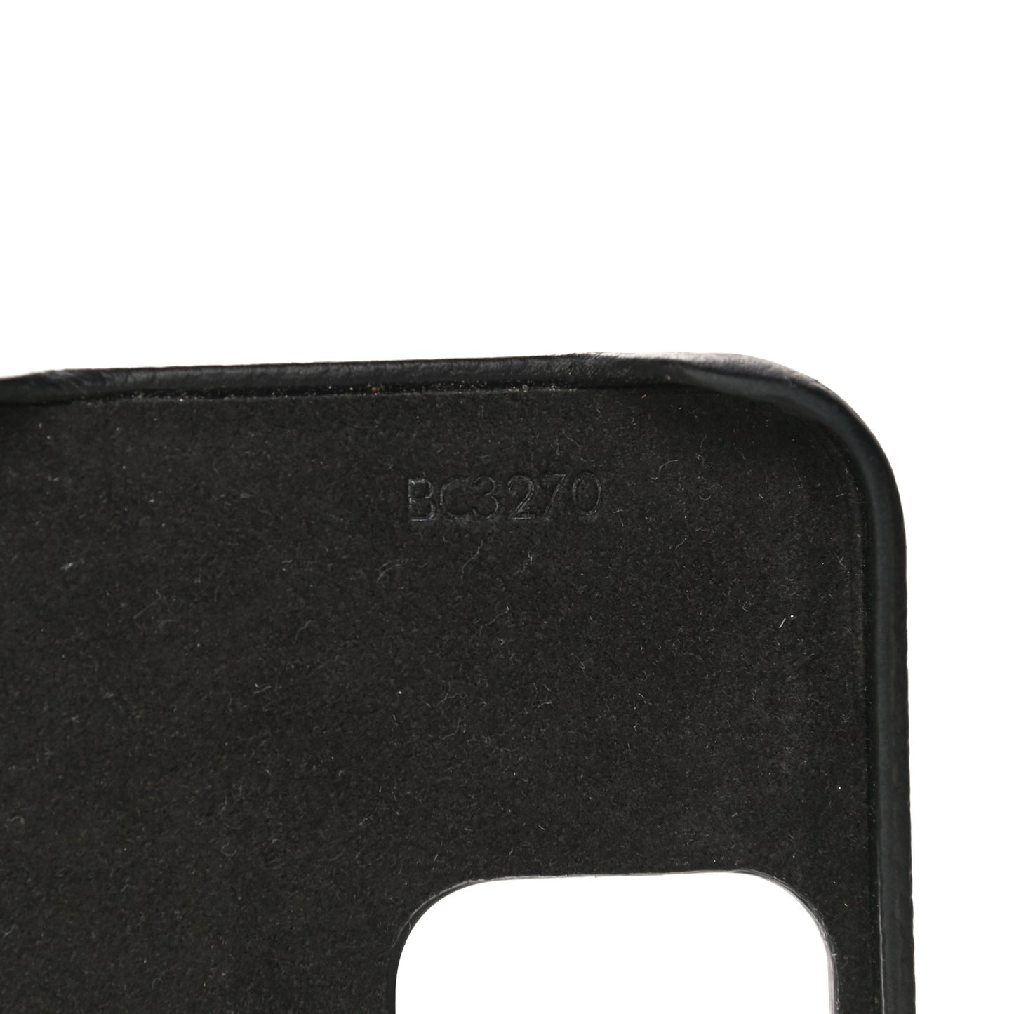 Monogram iPhone 12/12 Pro Bumper Black