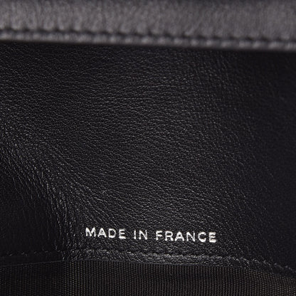 Chanel Patent CC Trousse Maquil Yen Wallet Black 7 of 8