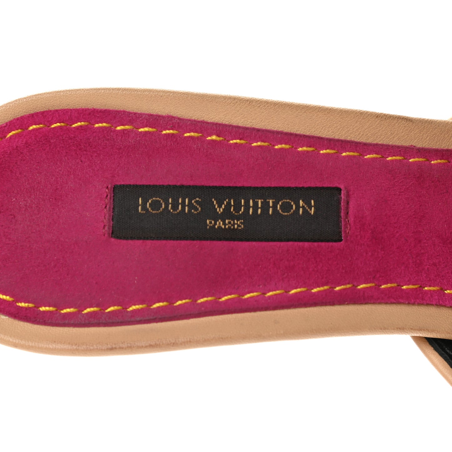 Monogram Multicolor Sandal Mule 35.5 Black