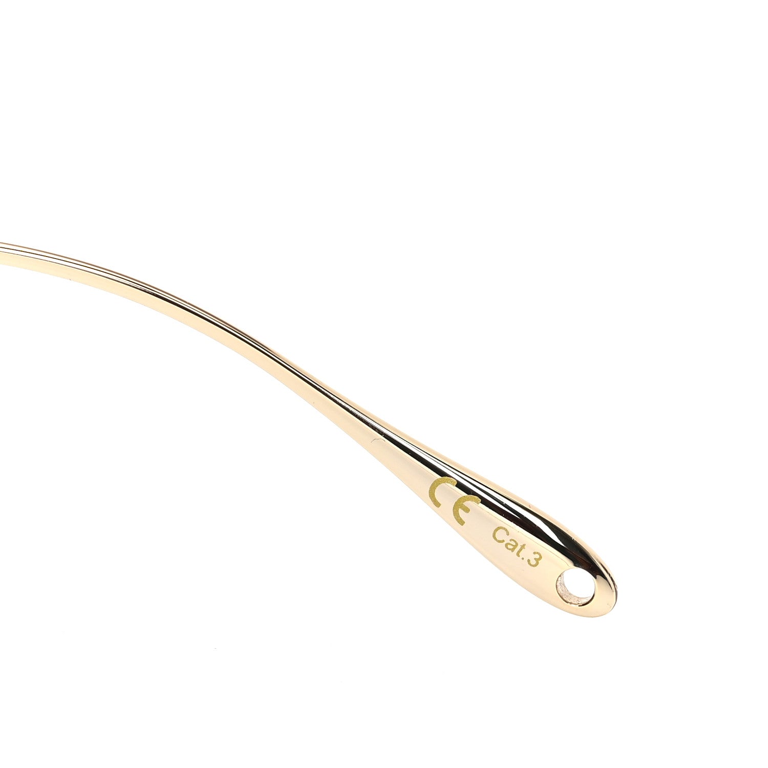 Gucci Metal Rimless Square Sunglasses GG1147S Black Gold 6 of 8