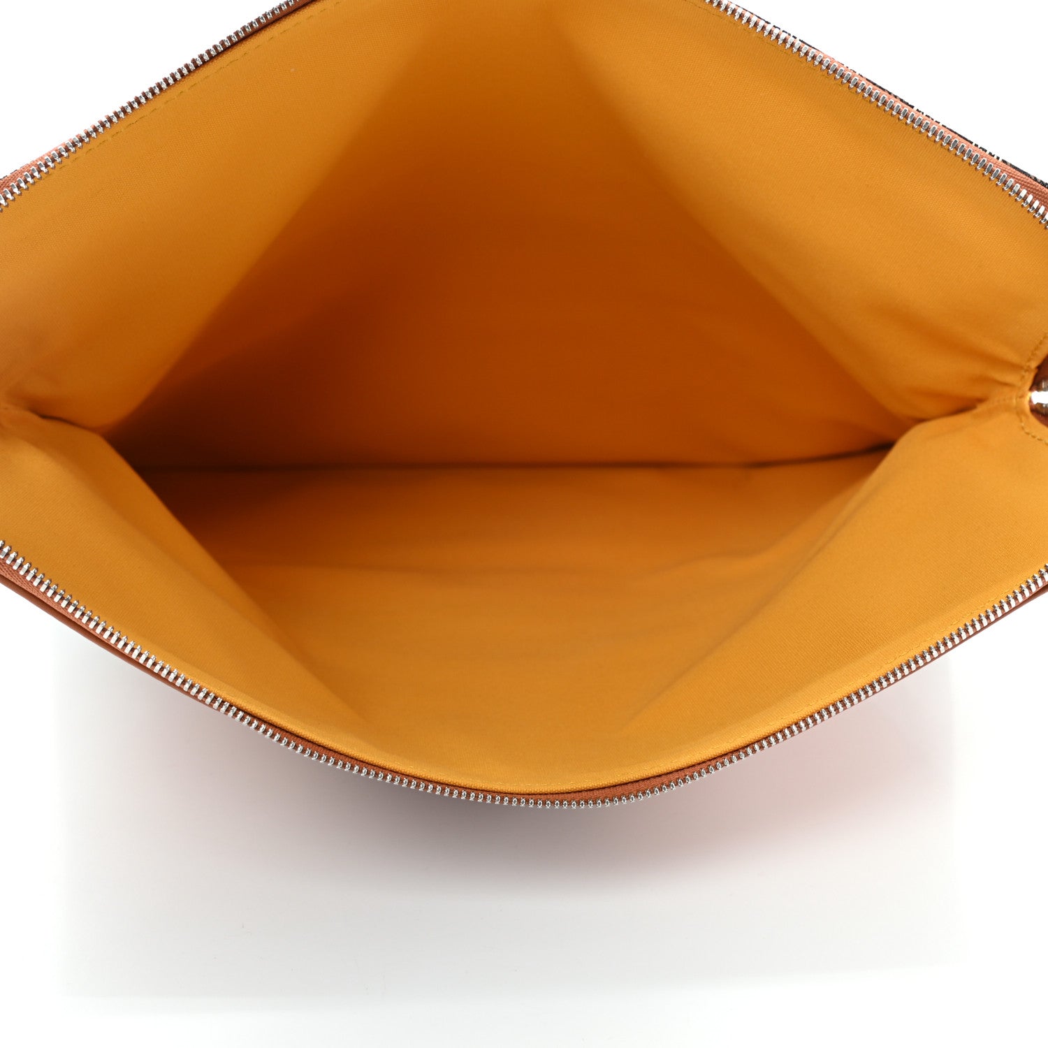 Goyard Goyardine Sainte Marie Soft Clutch Black Gold 4 of 4
