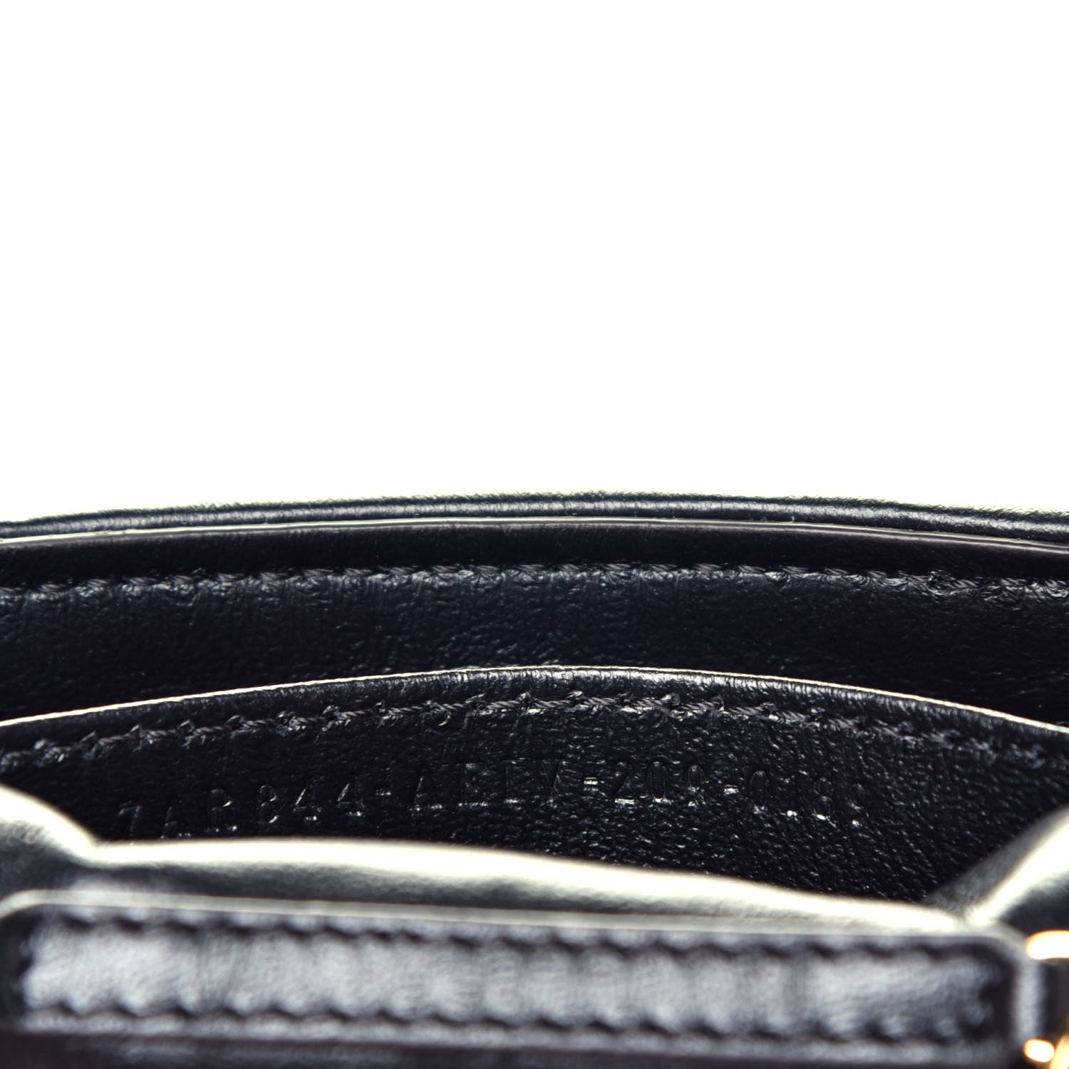 Fendi Sheared Sheepskin Vitello King FF Nano Baguette Charm Tobacco Moro Black 7 of 9