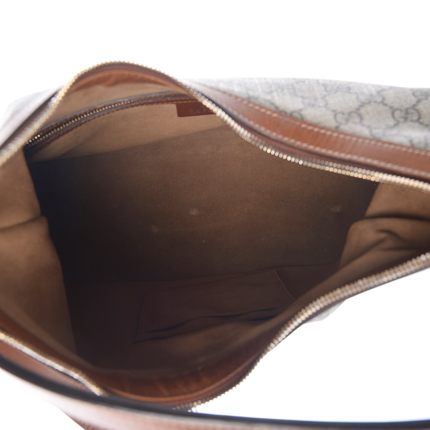 GG Supreme Monogram Linea A Hobo Brown