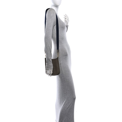 Hermes Taurillon Clemence Amazone Evelyne TPM Etoupe Bleu Indigo 2 of 10