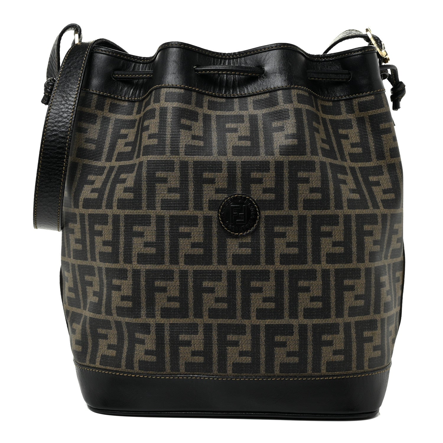 Fendi Zucca Bucket Bag Tobacco 1 of 24