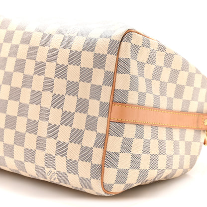 Louis Vuitton Damier Azur Speedy Bandouliere 30 10 of 10