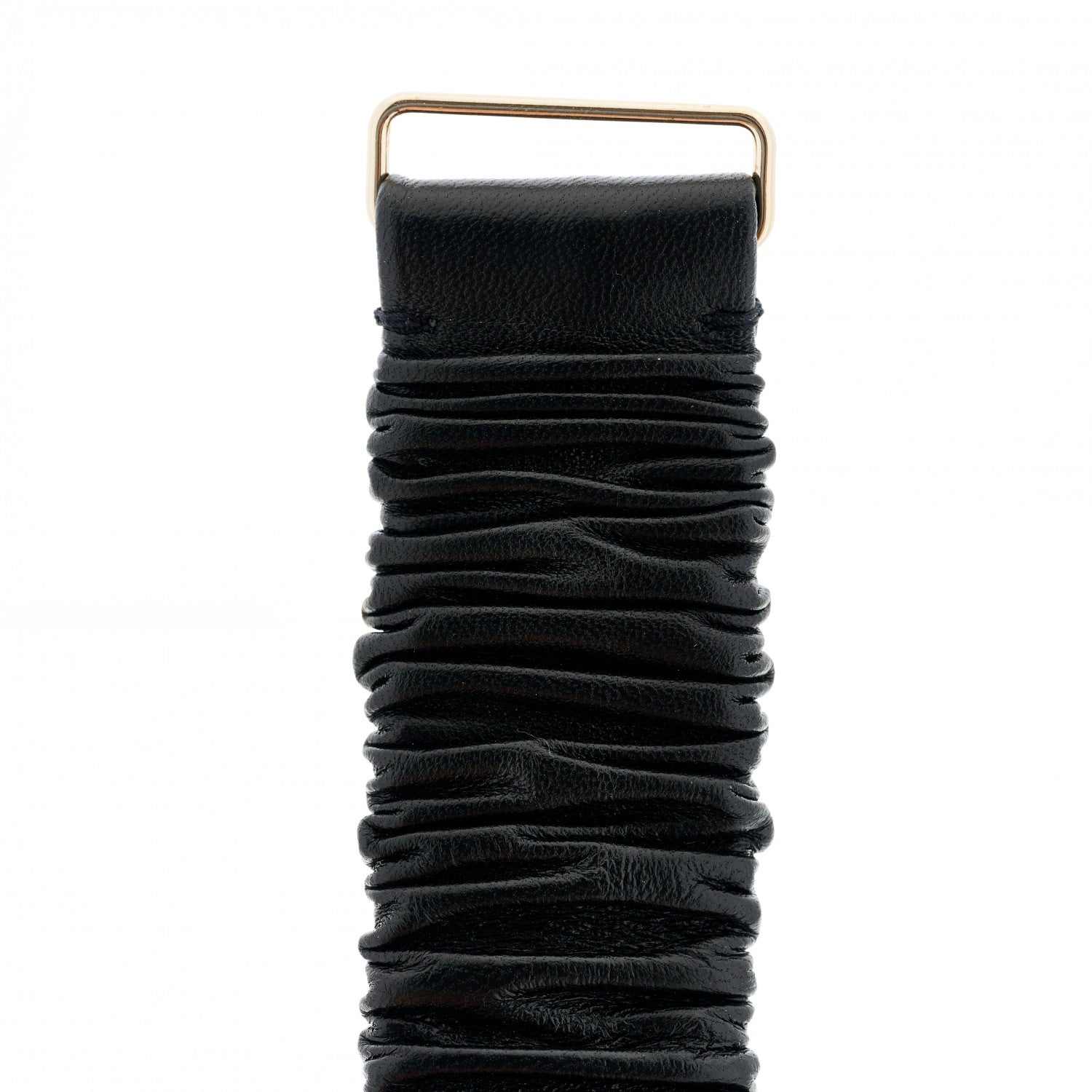 Chanel Lambskin Crystal Pearl CC Belt 85 34 Black 3 of 6