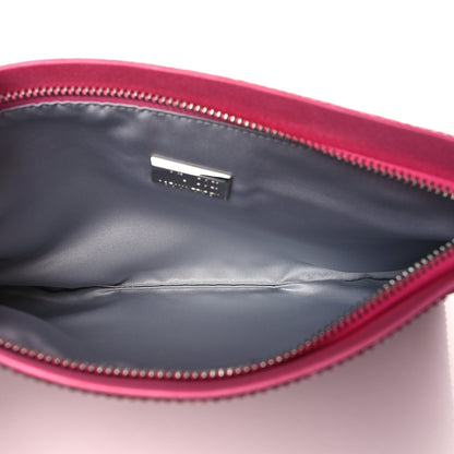 Judith Leiber Swarovski Crystal Wristlet Pouch Pink 5 of 6