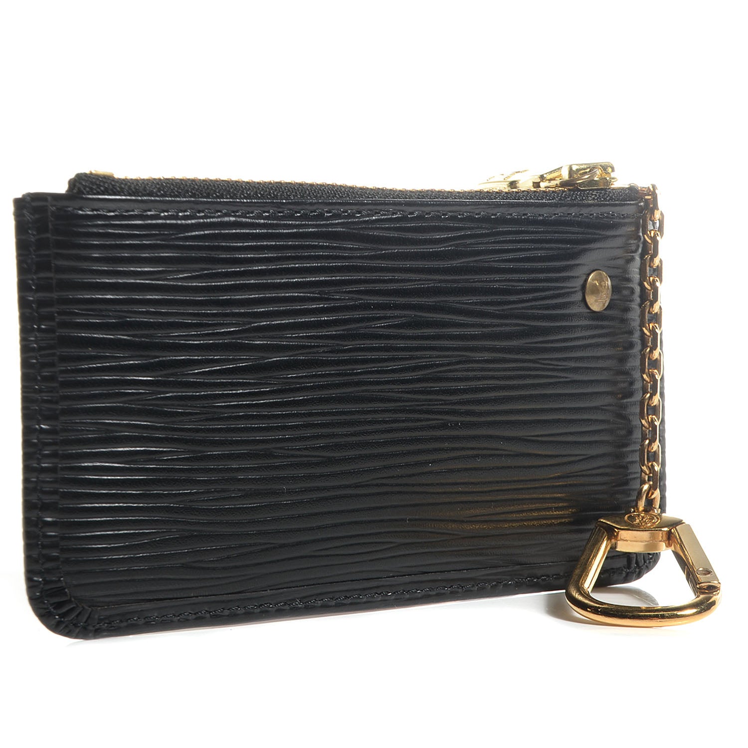 Louis Vuitton Epi Key Pouch Black 3 of 8