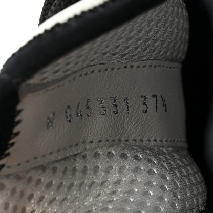 Chanel Suede Calfskin Nylon Grosgrain CC Sneakers 37.5 White 8 of 9