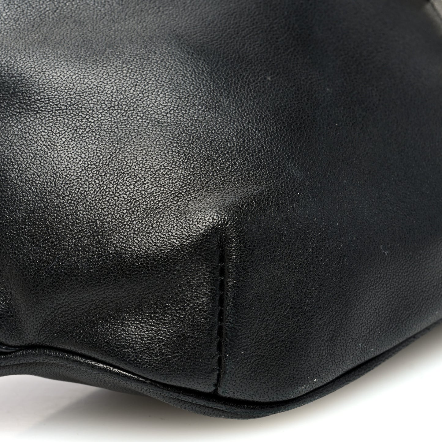 Lambskin Monogram Belt Bag Black