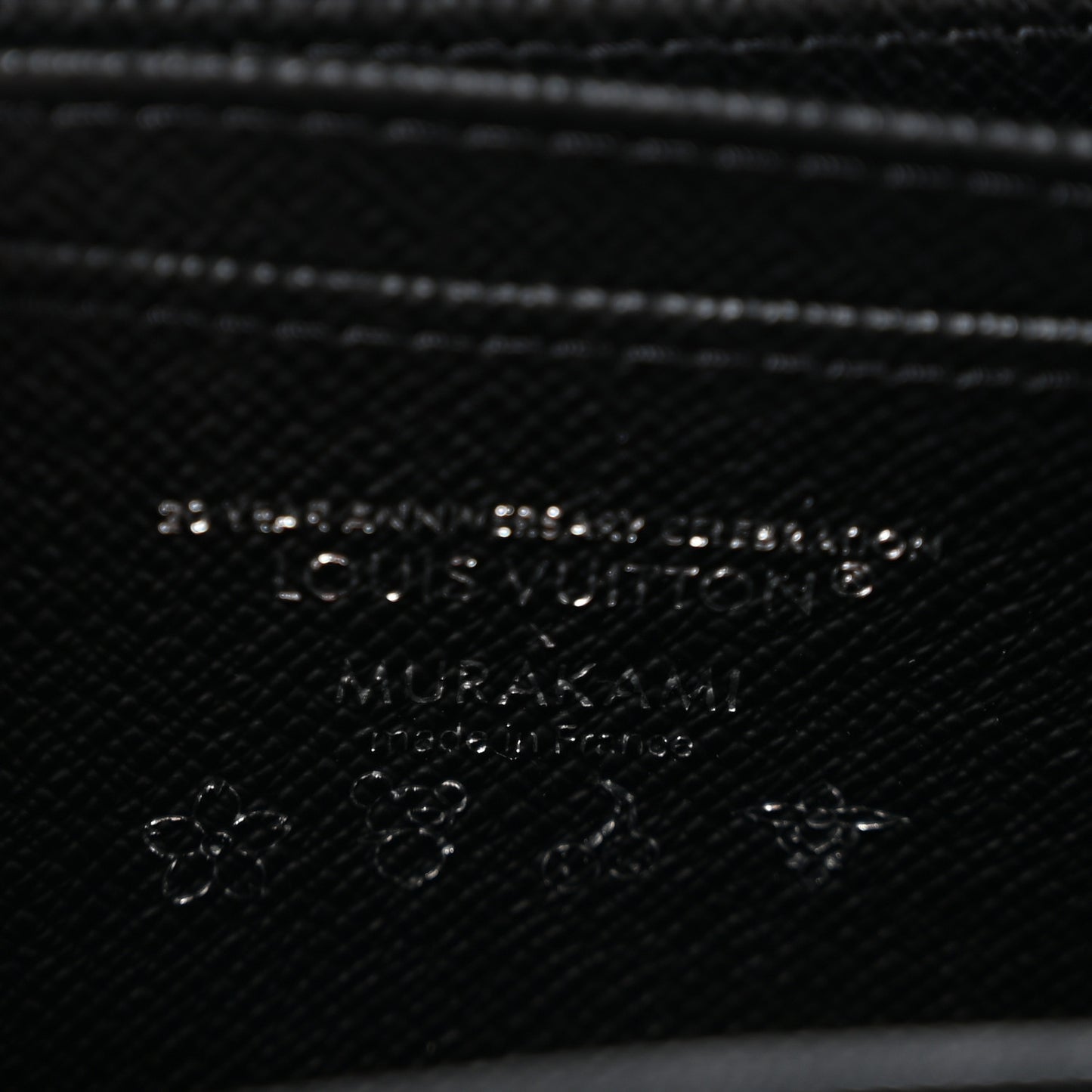 LV x TM Monogram Multicolor Zippy Coin Purse Black