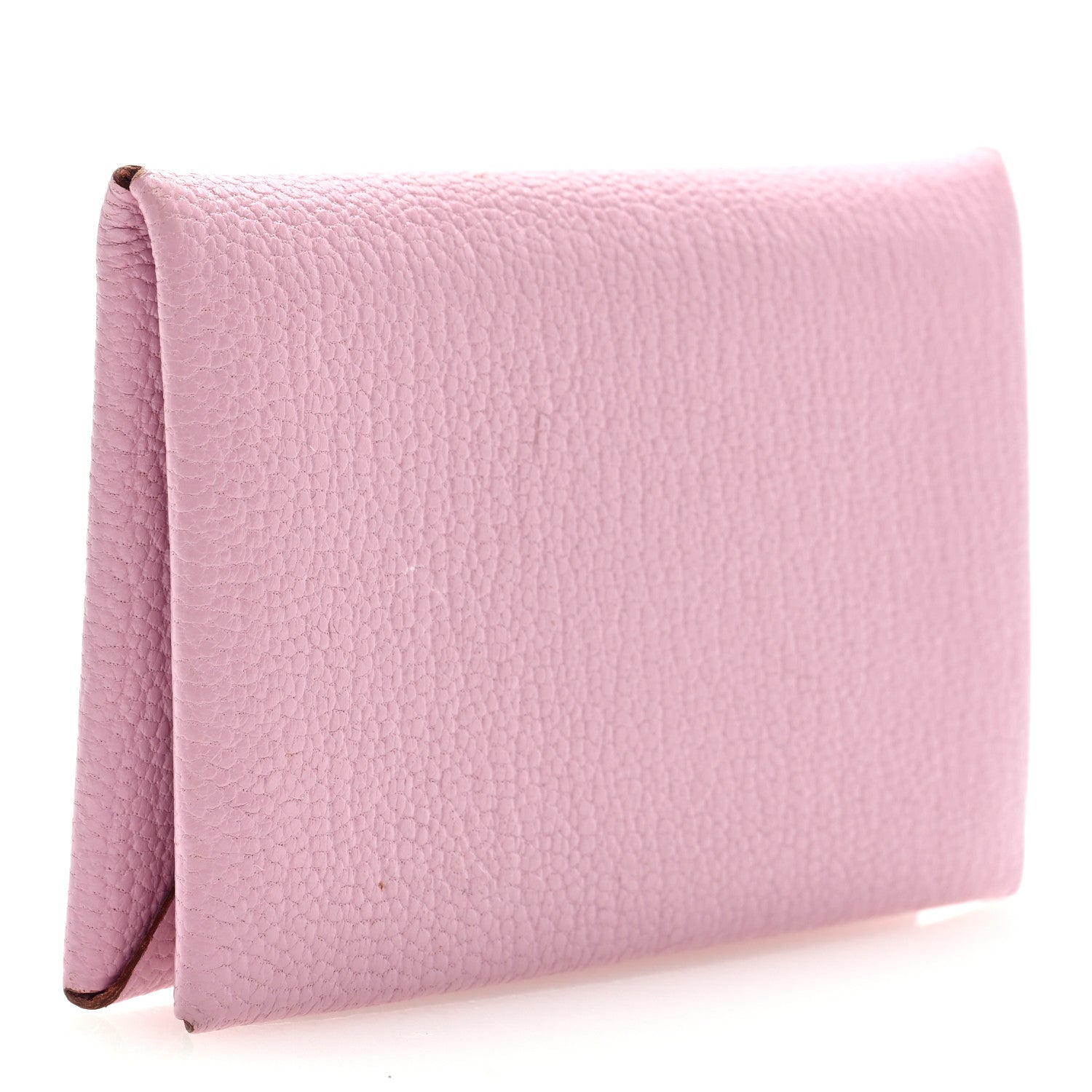 Hermes Chevre Mysore Calvi Card Case Mauve Sylvestre 3 of 6