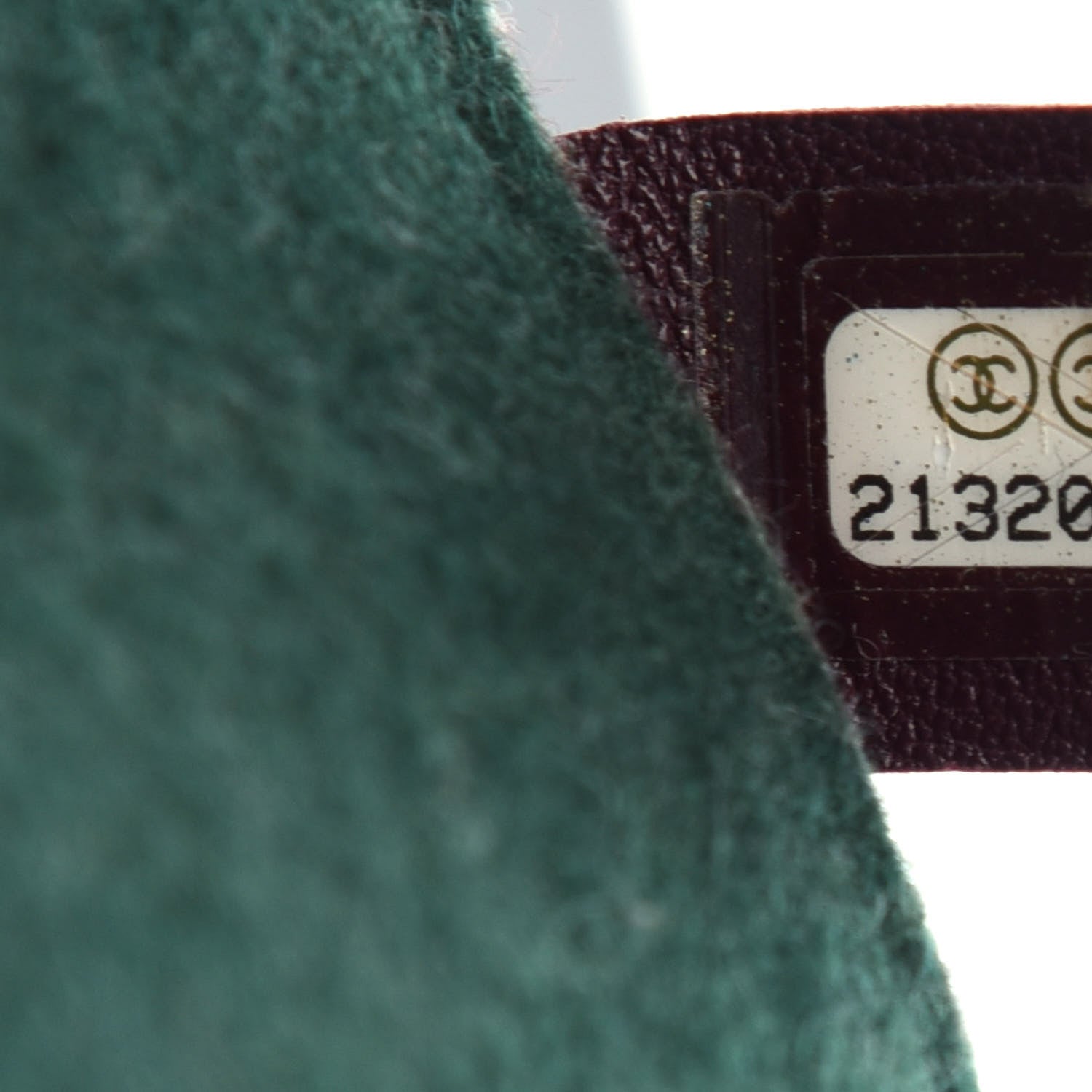 Chanel Felt Glazed Calfskin Quilted Edelweiss Flower Flap Dark Green 7 of 9
