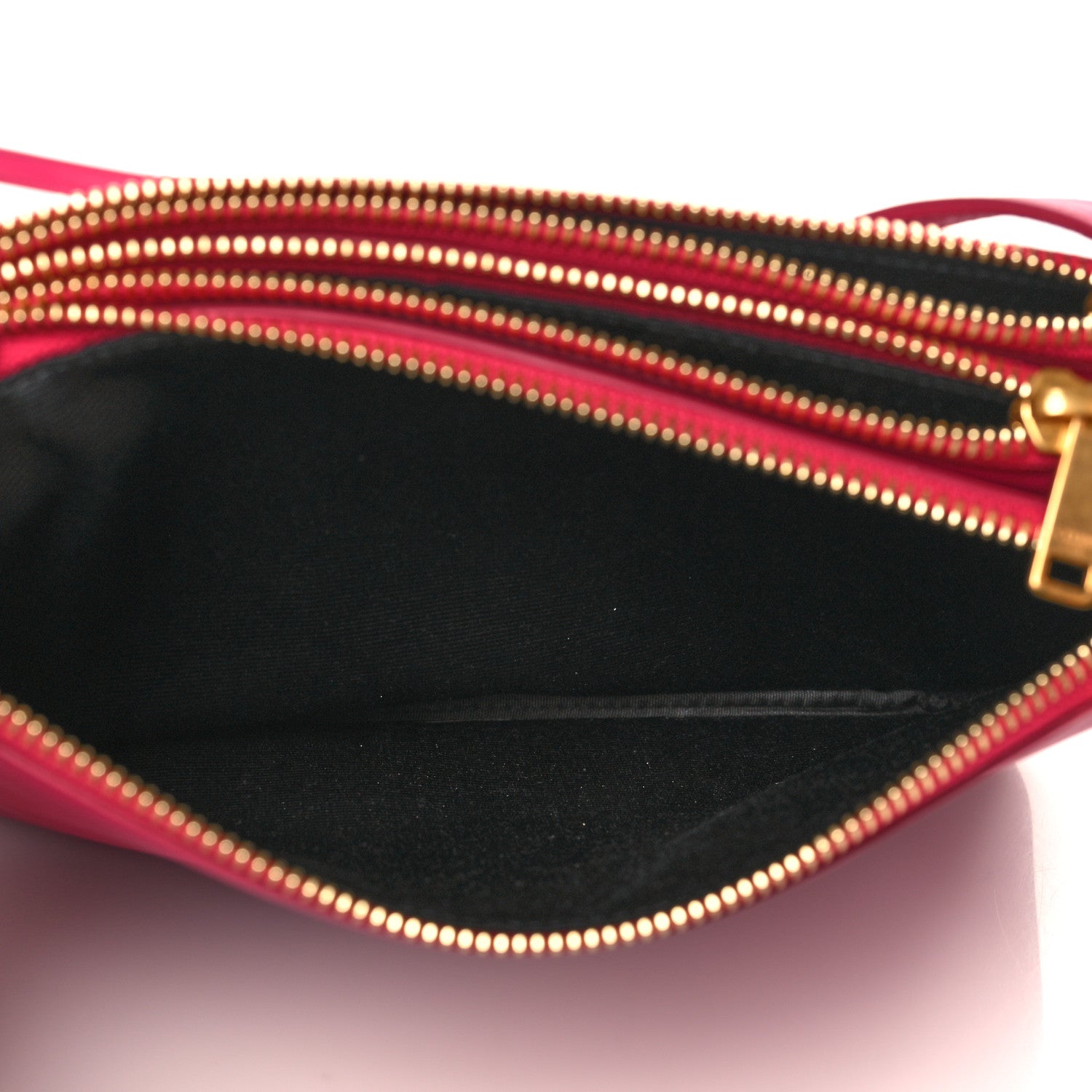 Celine Lambskin Small Trio Crossbody Bag Fuchsia 6 of 10