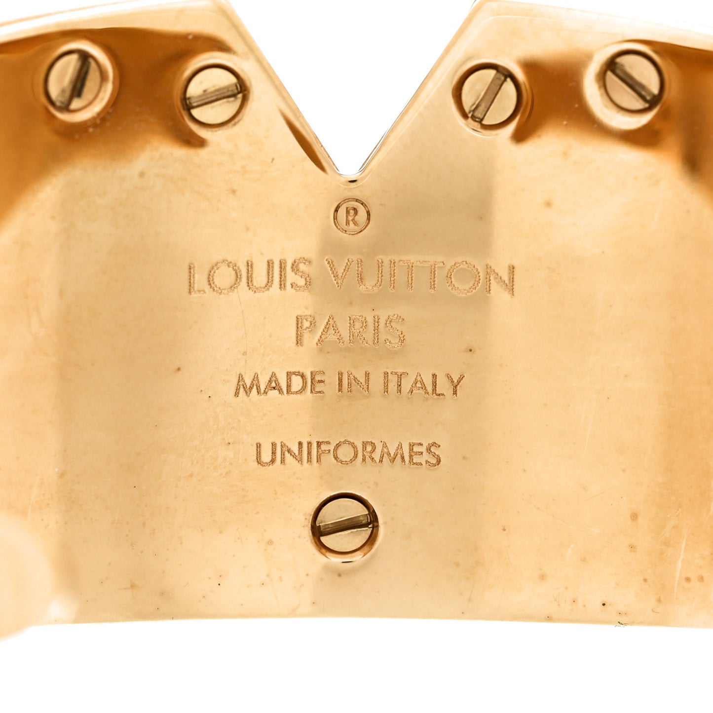 Essential V Cuff Gold