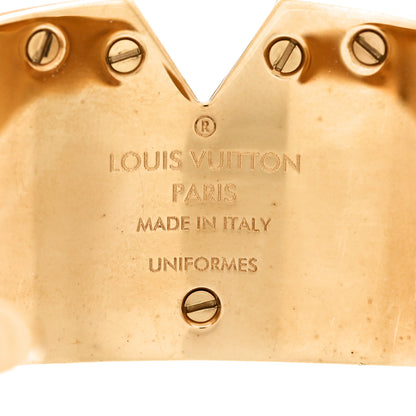Louis Vuitton Essential V Cuff Gold 4 of 4