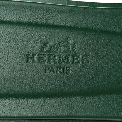 Hermes Epsom Oran Sandals 38.5 Vert Cactus 8 of 9