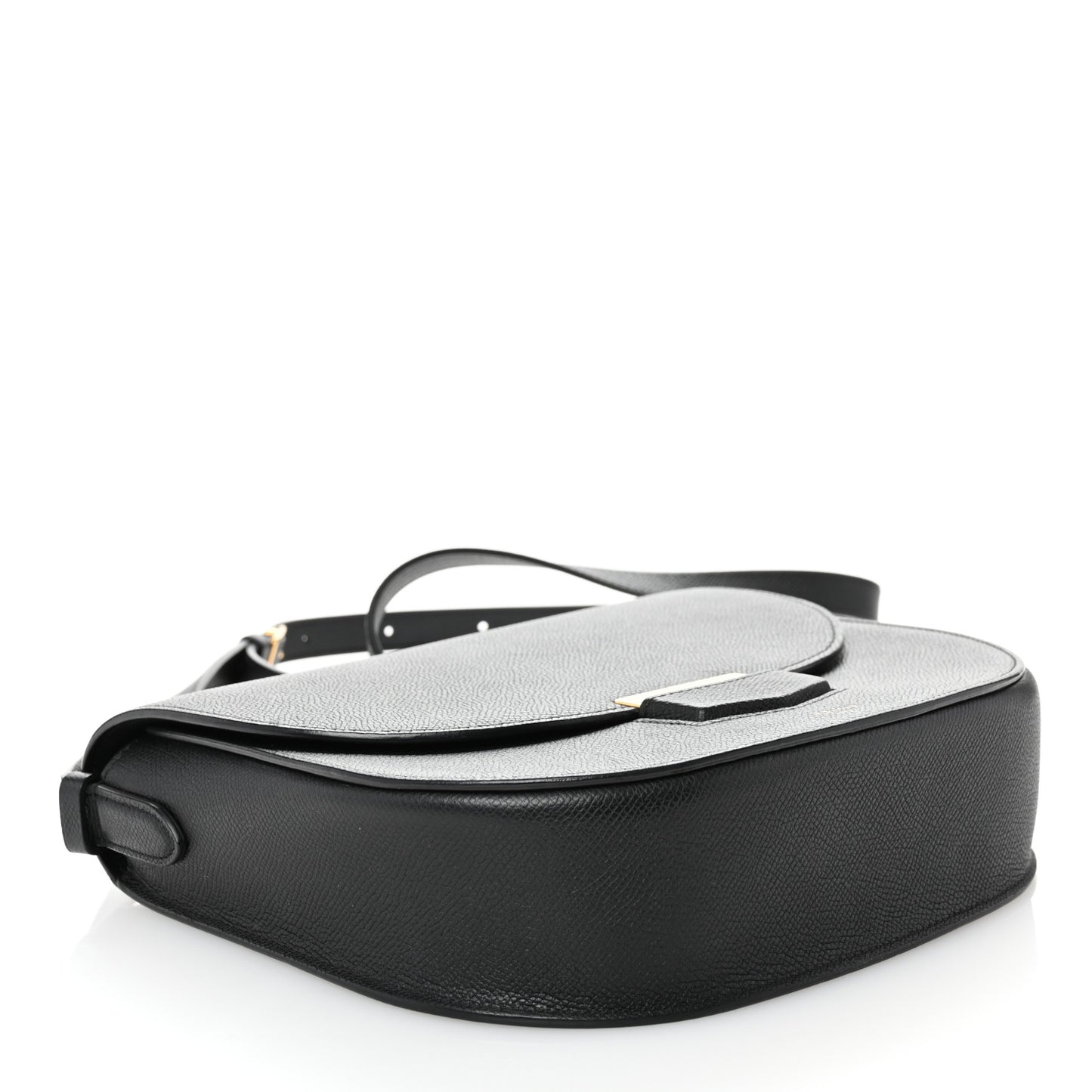 Grained Calfskin Compact Trotteur Black