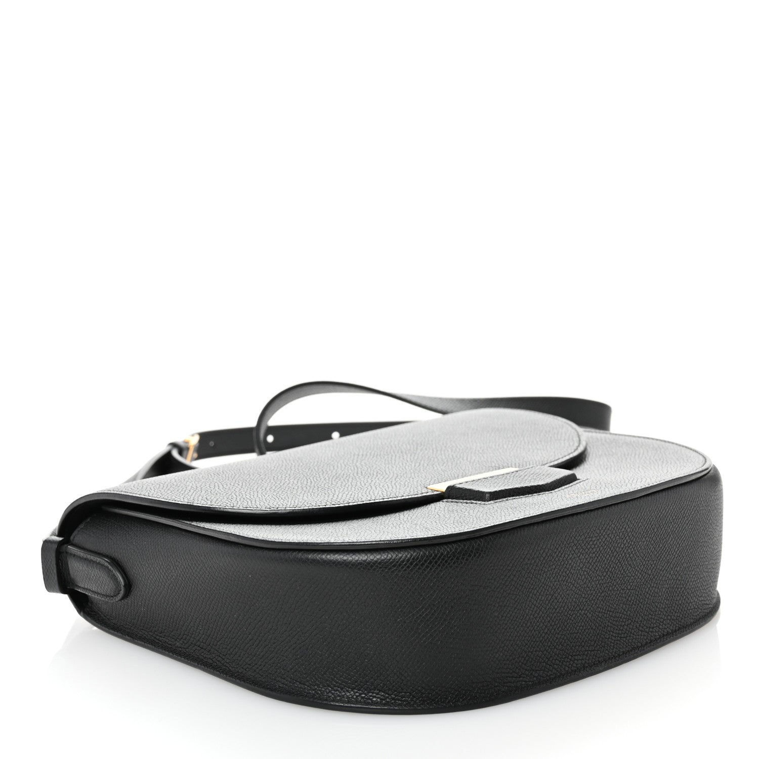 Celine Grained Calfskin Compact Trotteur Black 4 of 10
