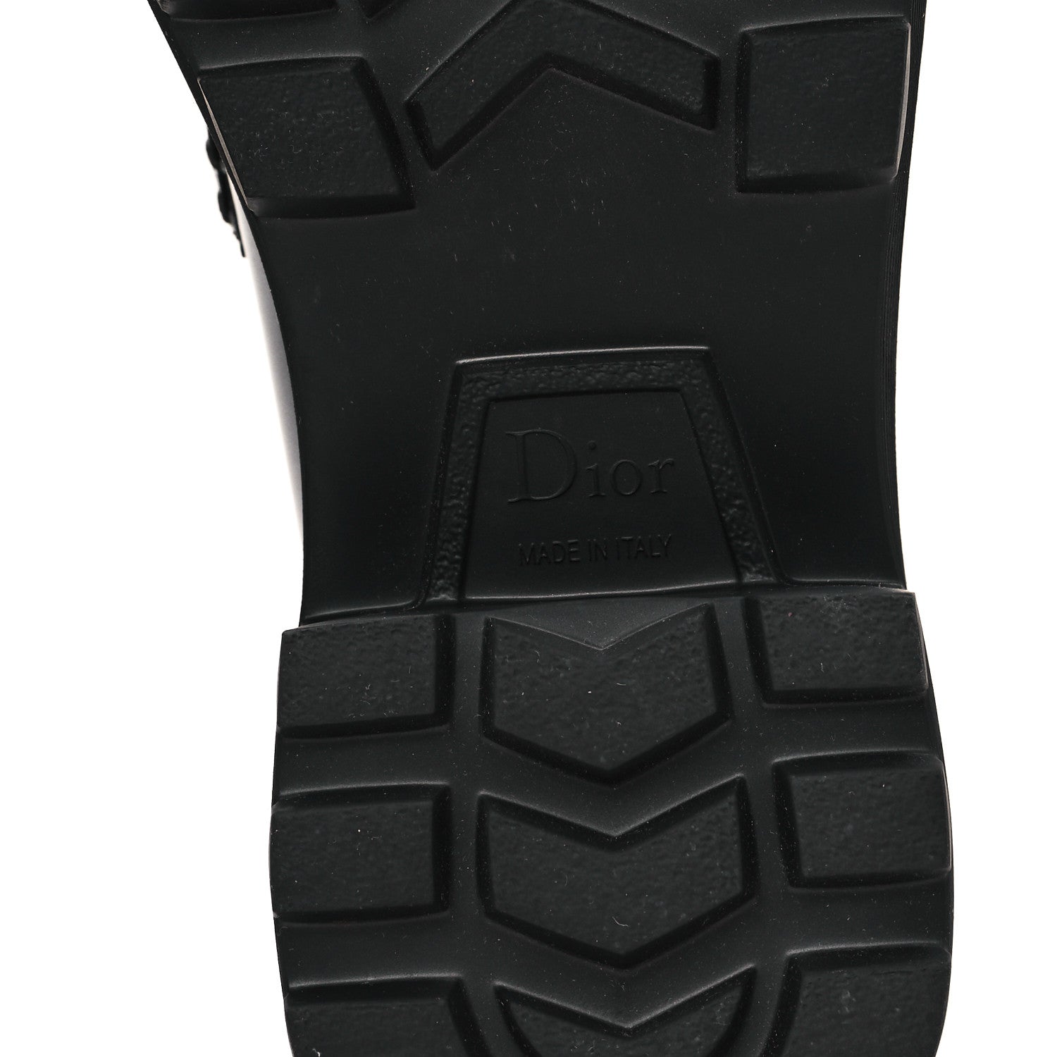 Christian Dior Brushed Calfskin Dior Code Lug Sole Platform 35mm Loafers 39.5 Black 7 of 8
