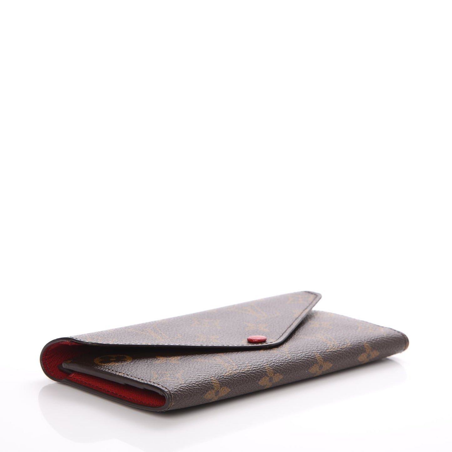 Monogram Josephine Wallet Red