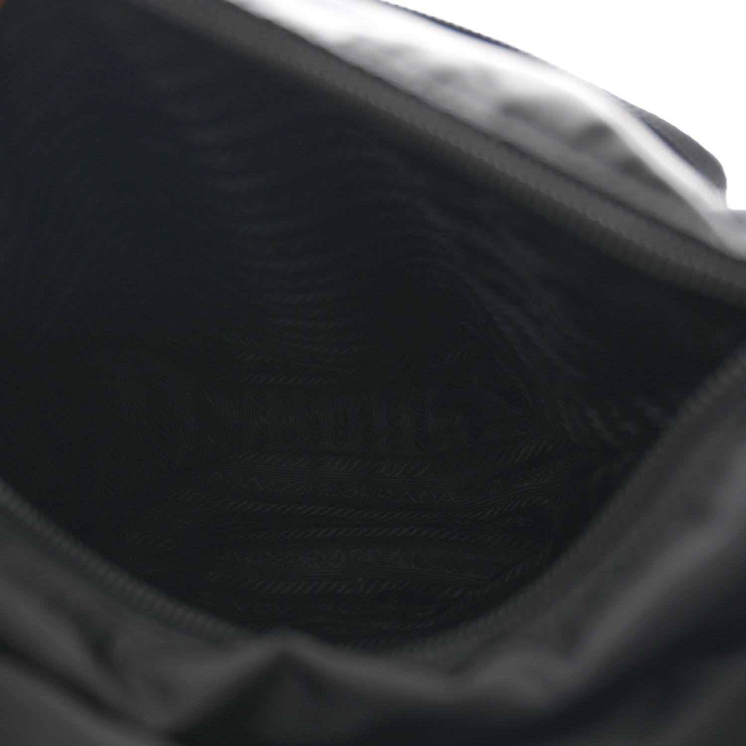 Prada Nylon Vela Messenger Black 5 of 10