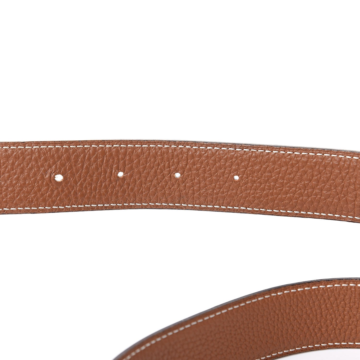 Hermes Box Togo 32mm H Belt 100 Black Gold 5 of 9