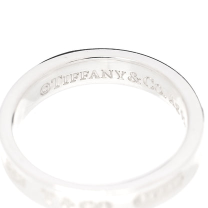 Tiffany Sterling Silver Narrow 1837 Band Ring 52 6 4 of 6