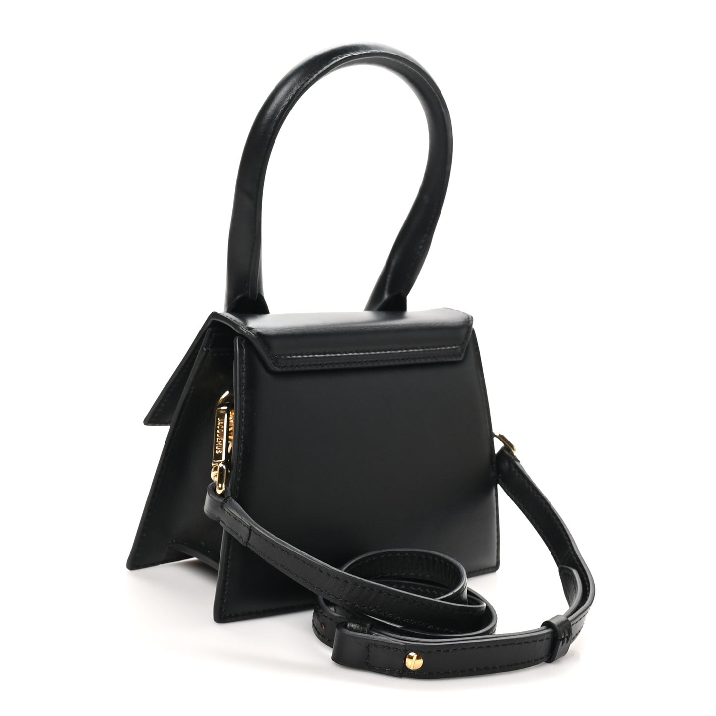 Smooth Calfskin Le Chiquito Moyen Black
