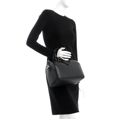 Louis Vuitton Epi Speedy Bandouliere 25 Black 3 of 8