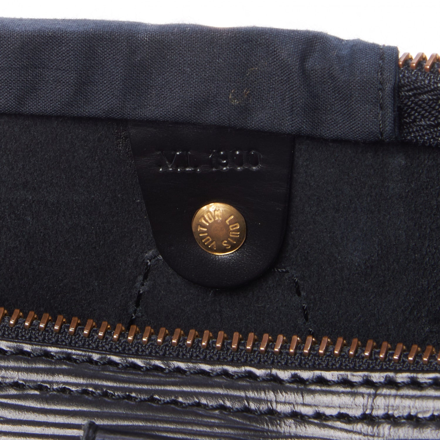 Louis Vuitton Epi Speedy 35 Black 9 of 9