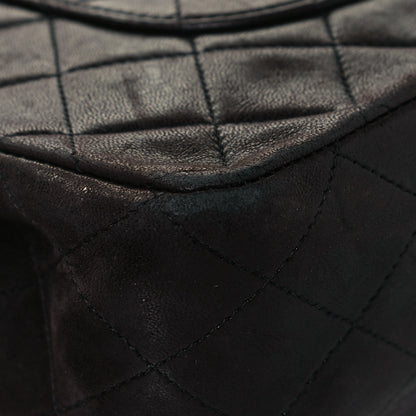 Chanel Lambskin Quilted Small Double Flap Black 12 of 18